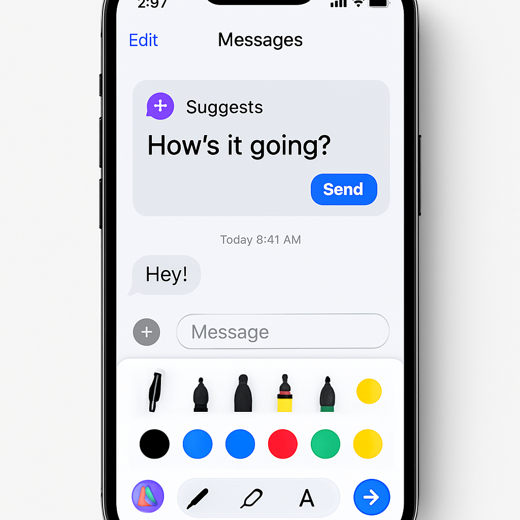 iOS 27 Enhances Messages with AI and Performance Upgrades