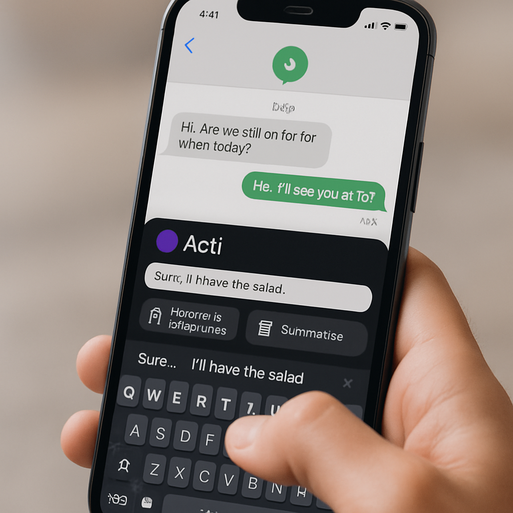 Acti Integrates AI Agents into Smartphone Keyboards