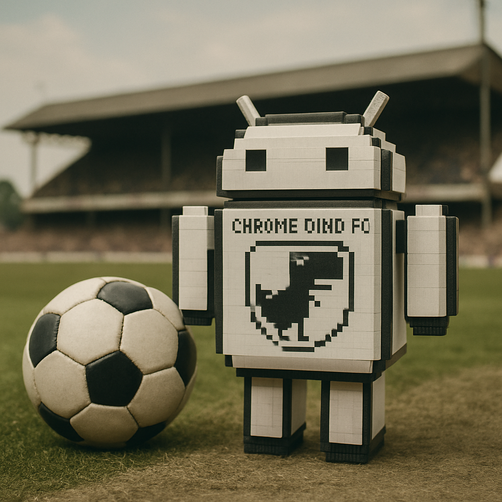 Google Launches ‘Chrome Dino FC’ Android Figure for World Cup 2026