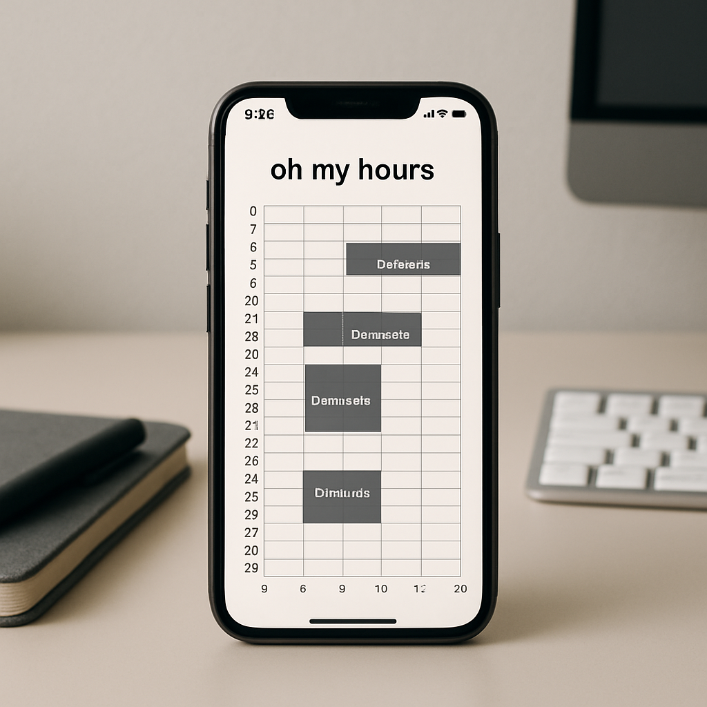 ‘oh my hours’ App Helps Users Reduce Time on Distracting Apps