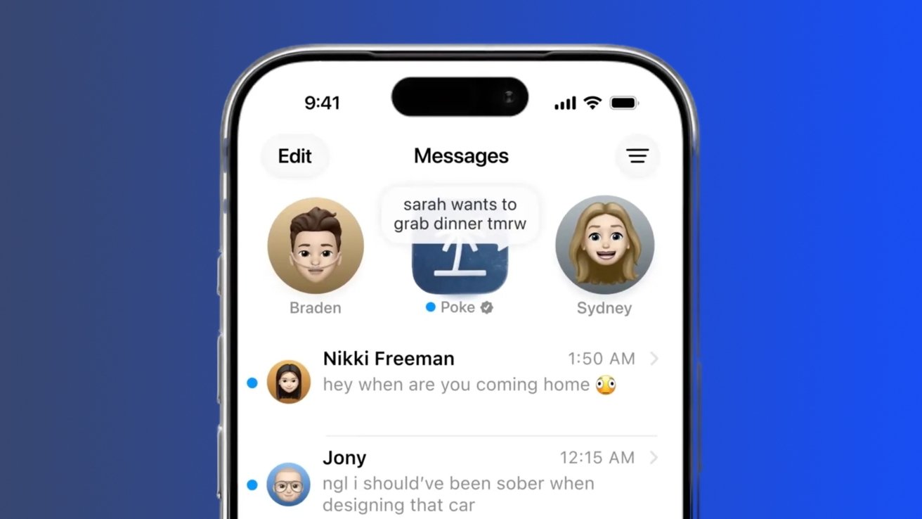Apple Integrates Poke, First AI Agent, into iMessage Business Chat, Boosting User Productivity