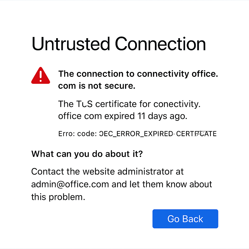Microsoft’s Certificate Lapse Disrupts Key Connectivity Tool