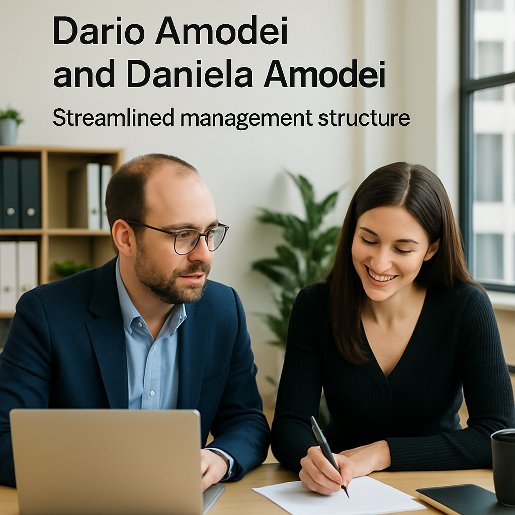 Anthropic CEO Dario Amodei’s Unique Management Structure