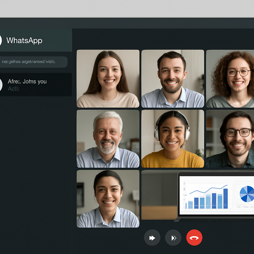 WhatsApp Web Introduces Group Voice and Video Calls