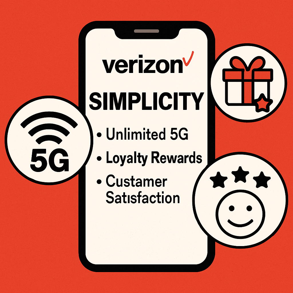 Verizon Unveils ‘Simplicity’ Plan and Loyalty Rewards for Customers