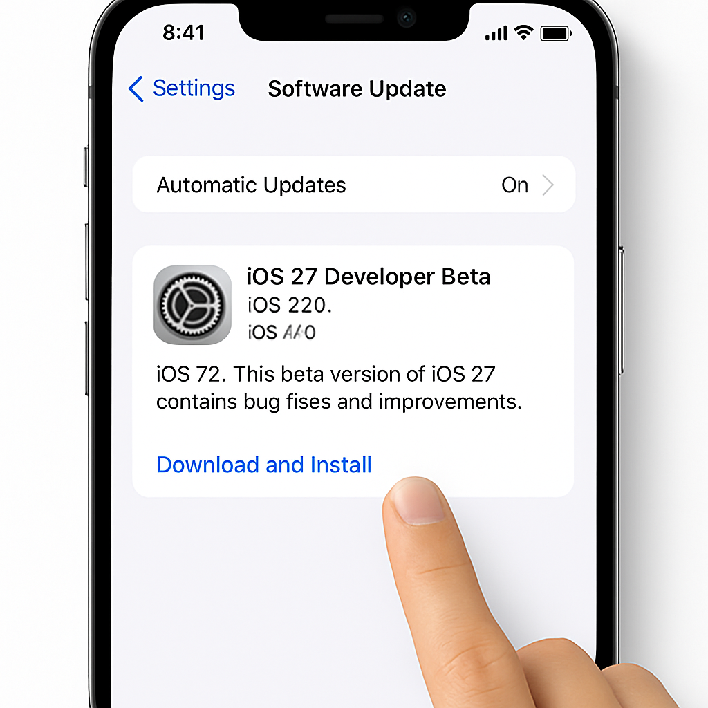 How to Install iOS 27 Developer Beta for Free