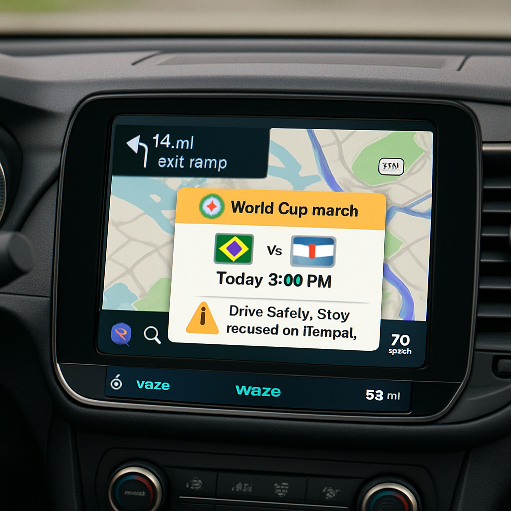 Waze’s World Cup Alerts: How to Disable In-Drive Notifications