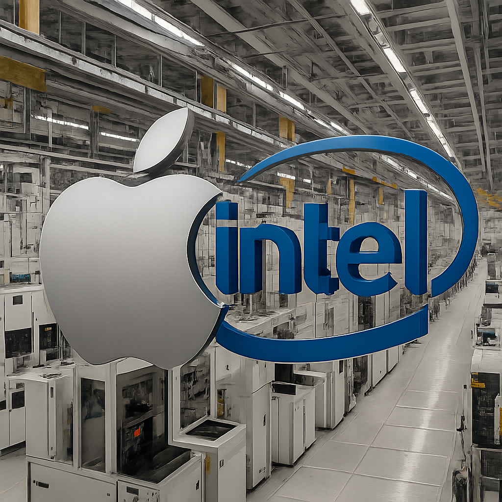Apple and Intel Forge U.S.-Based Chip Manufacturing Partnership