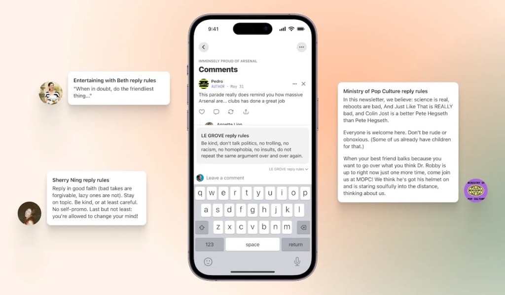 Substack launches Reply Rules to empower creators with audience interaction guidelines and automated comment filtering.