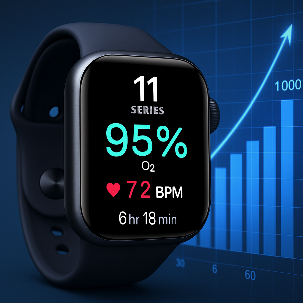 Apple Watch Shipments Surge 21% in Q1 2026
