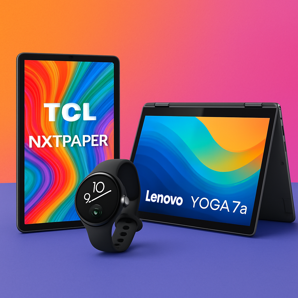 Top Tech Deals: TCL NXTPAPER Tablets, Pixel Watch 4, Lenovo Yoga 7a