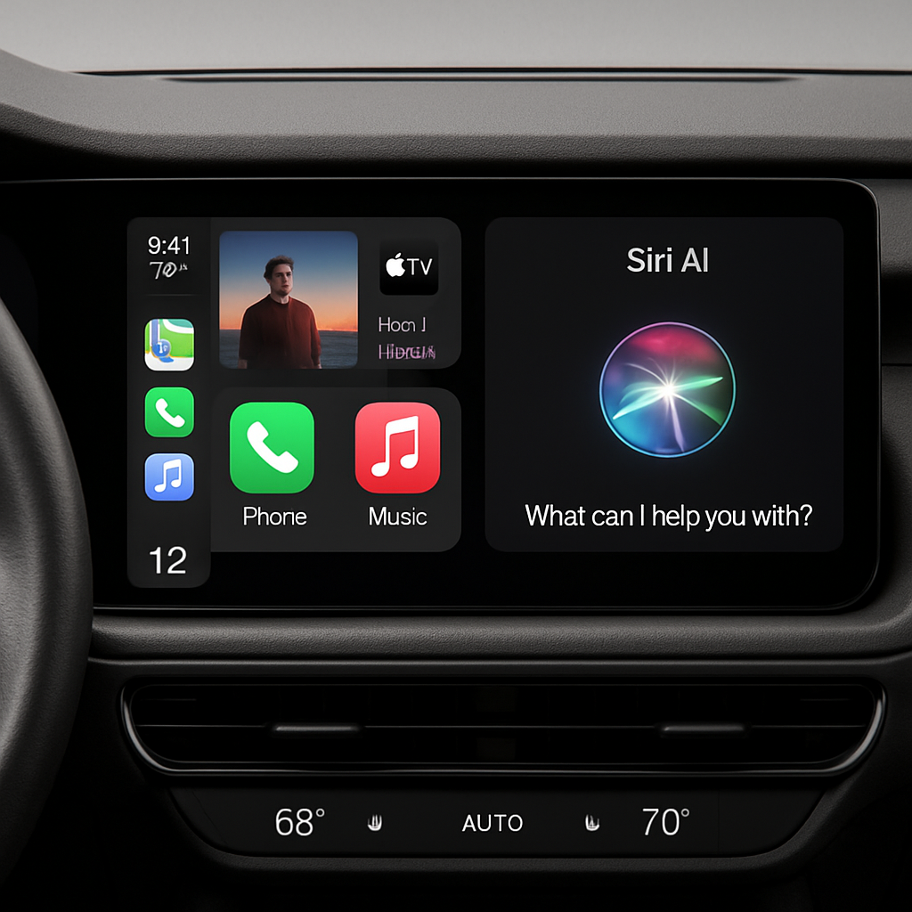 iOS 27 Enhances CarPlay with Siri AI and Apple TV Integration