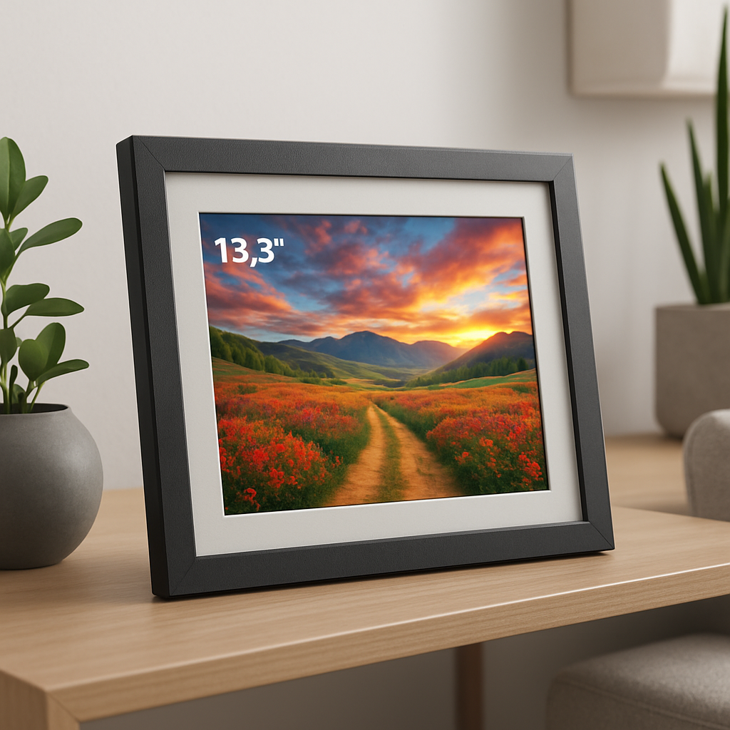 Aura’s E-Ink Photo Frame Blends Digital with Traditional Aesthetics