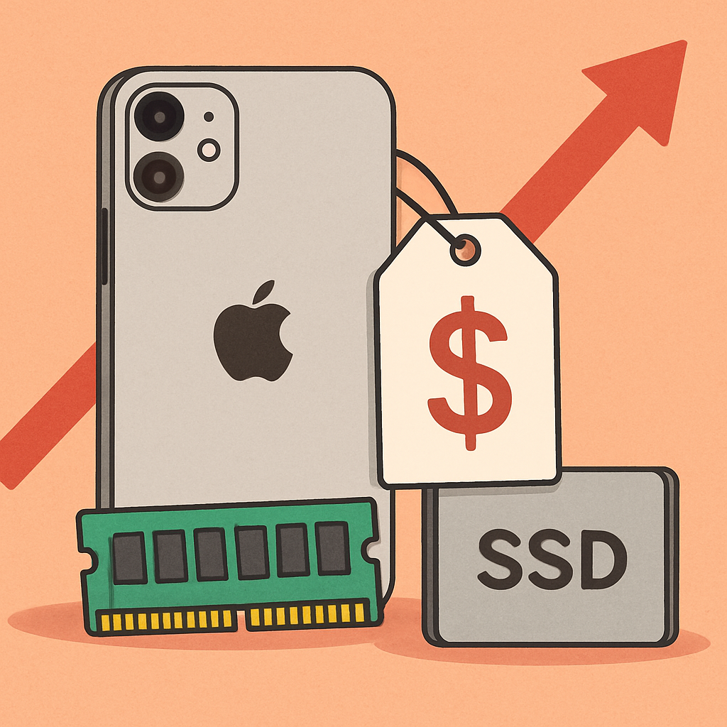 Apple Confirms Price Increases Due to Rising Memory Costs