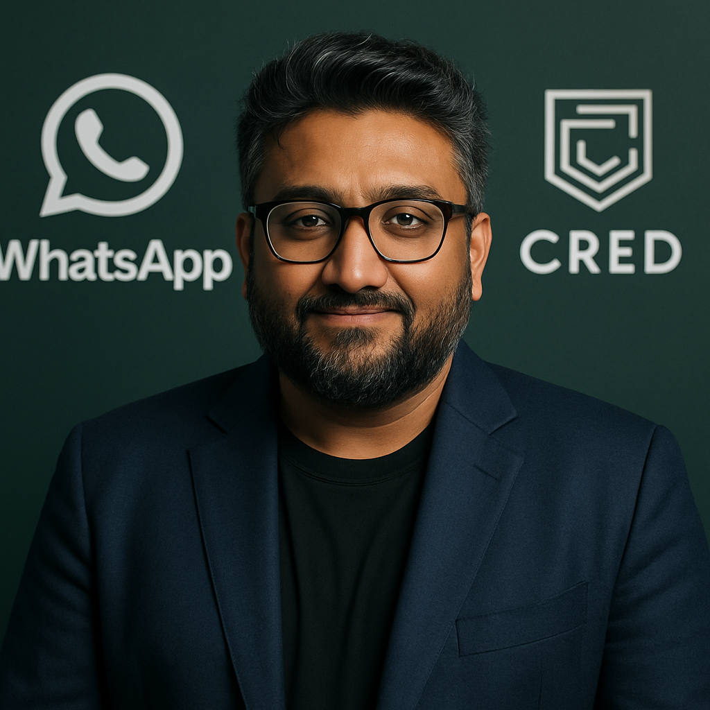 Meta Appoints Kunal Shah as WhatsApp Chief, Invests $900M in CRED