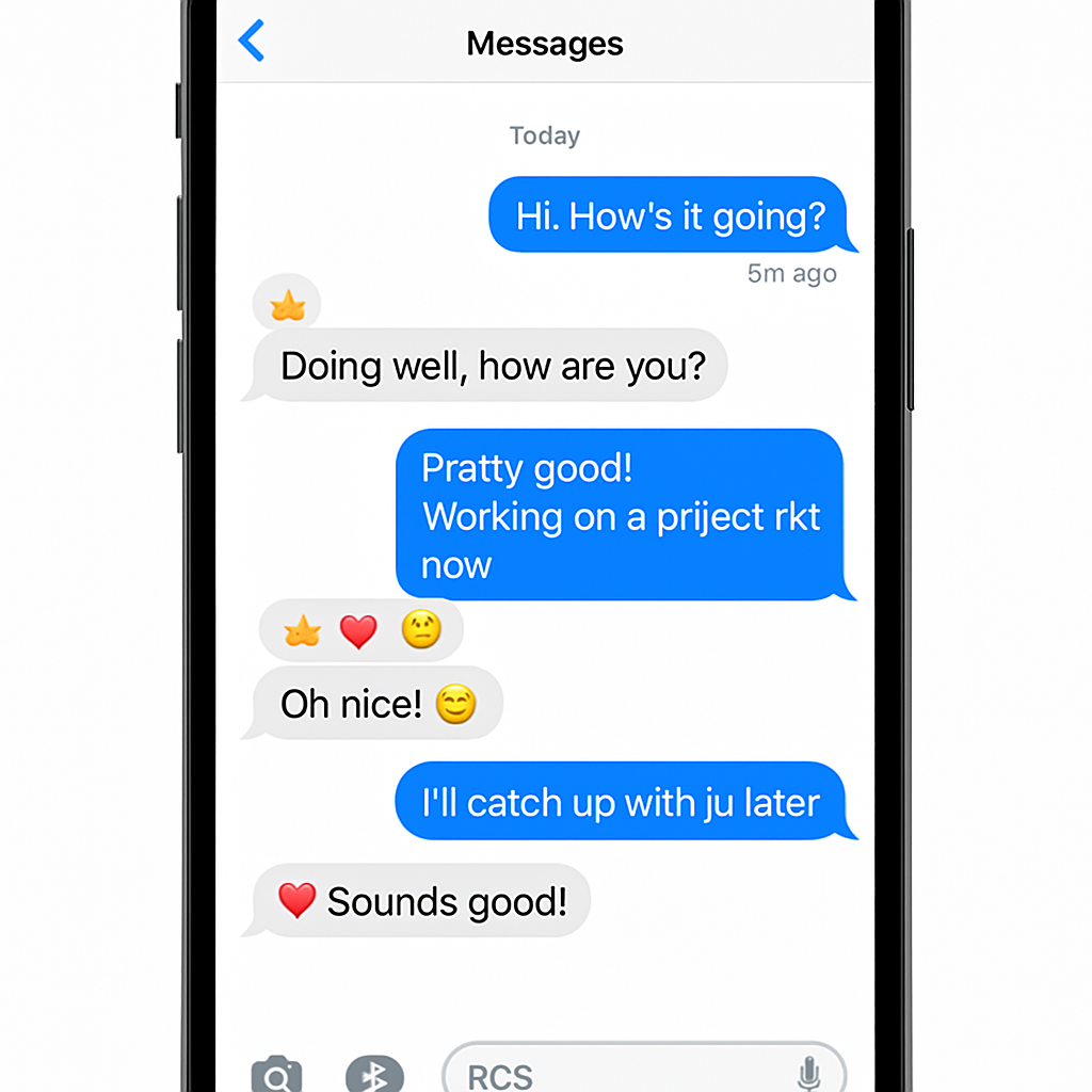 iOS 27 Enhances Messages App with Key RCS Features