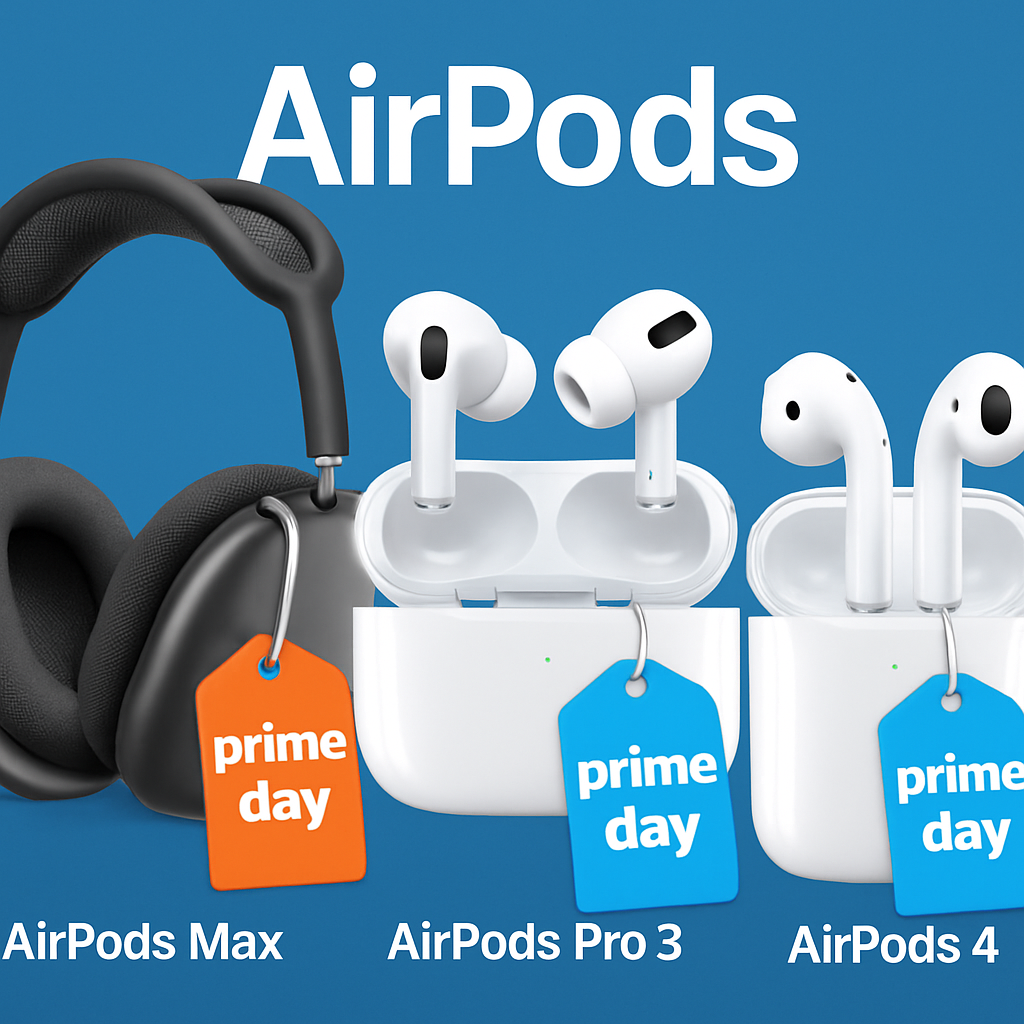 Top Prime Day AirPods Deals: Save Up to $150 on AirPods Max 2 and More