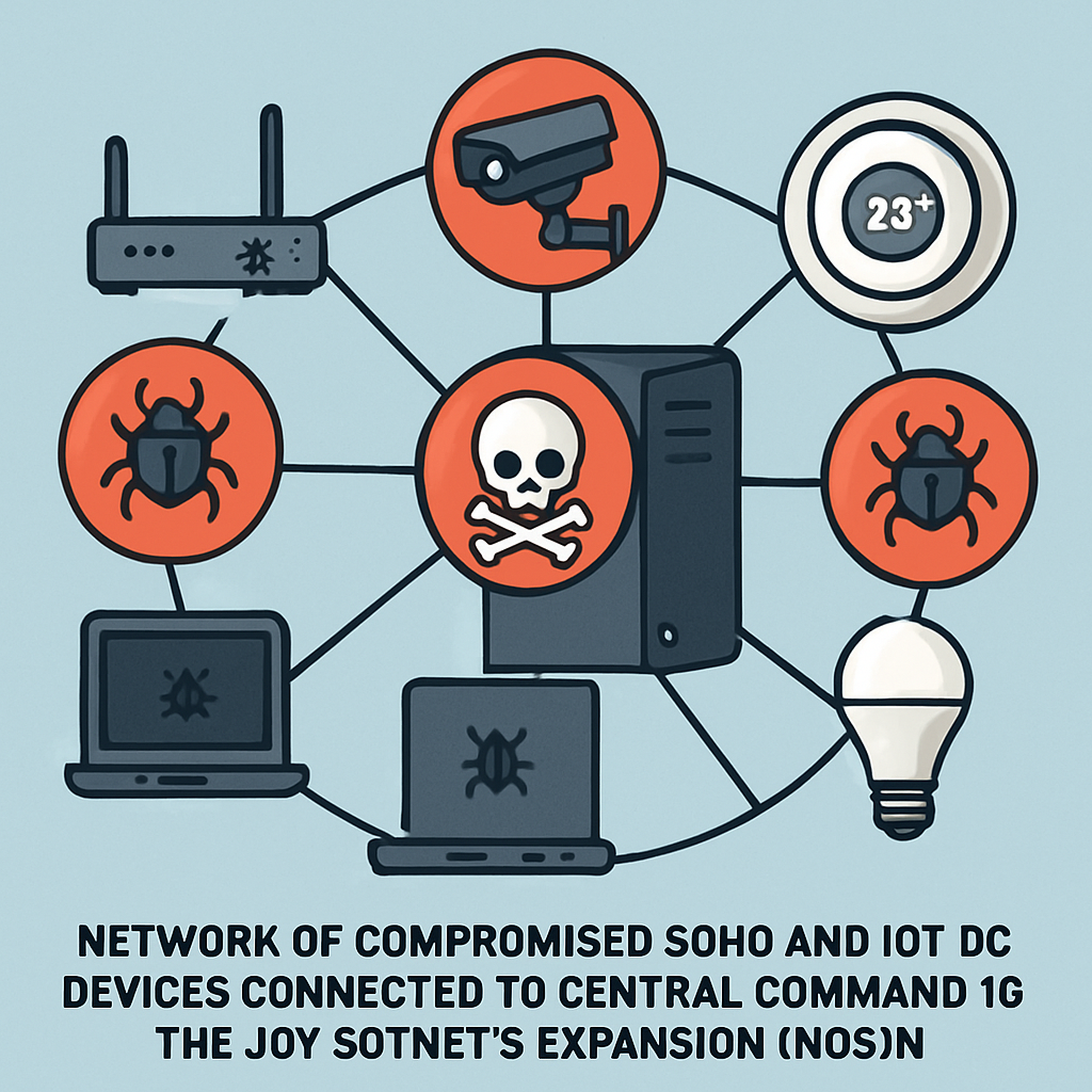 China-Linked JDY Botnet Expands to 1,500+ Devices for Cyber Reconnaissance