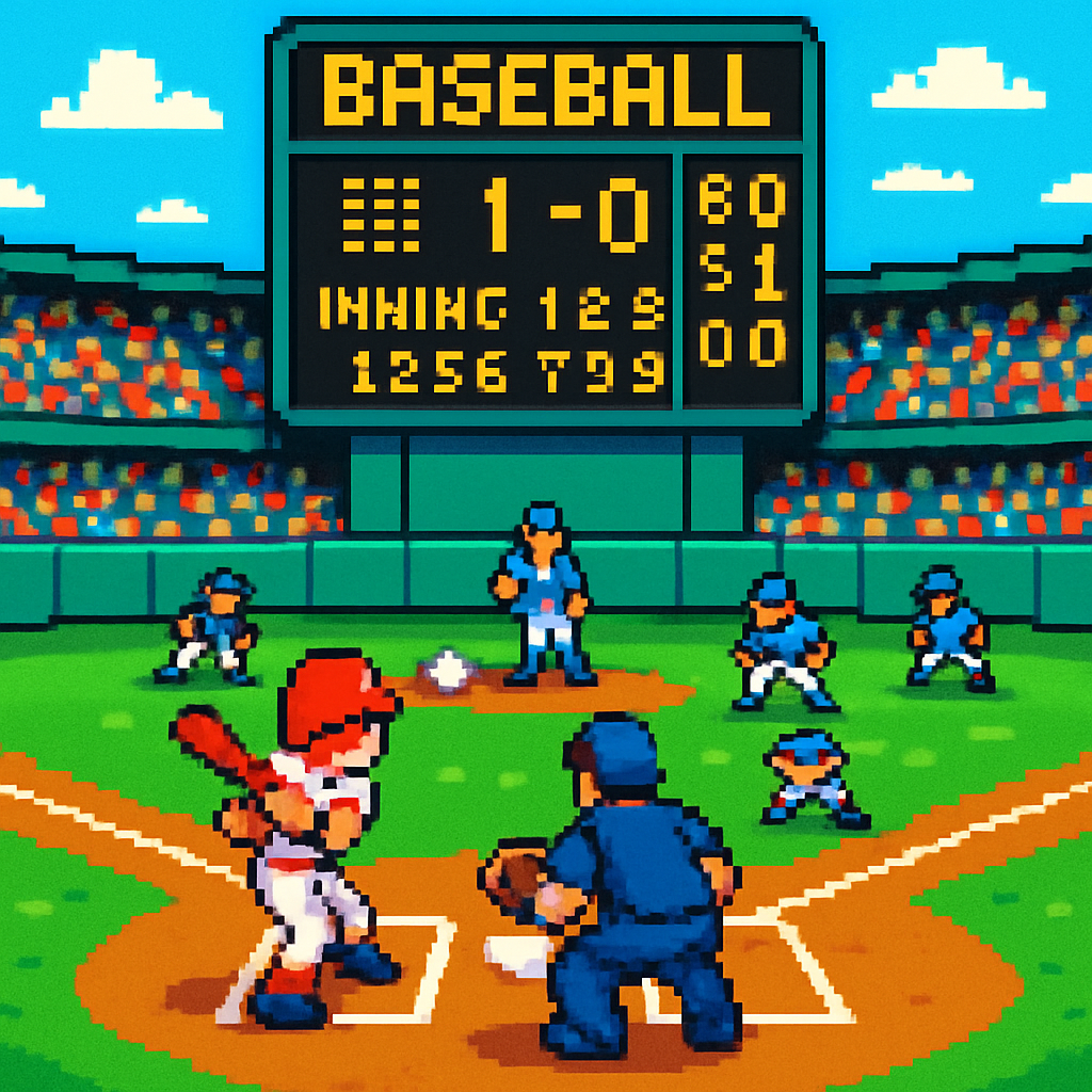 Ribbie Transforms Live MLB Data into Retro Pixel-Art Broadcasts