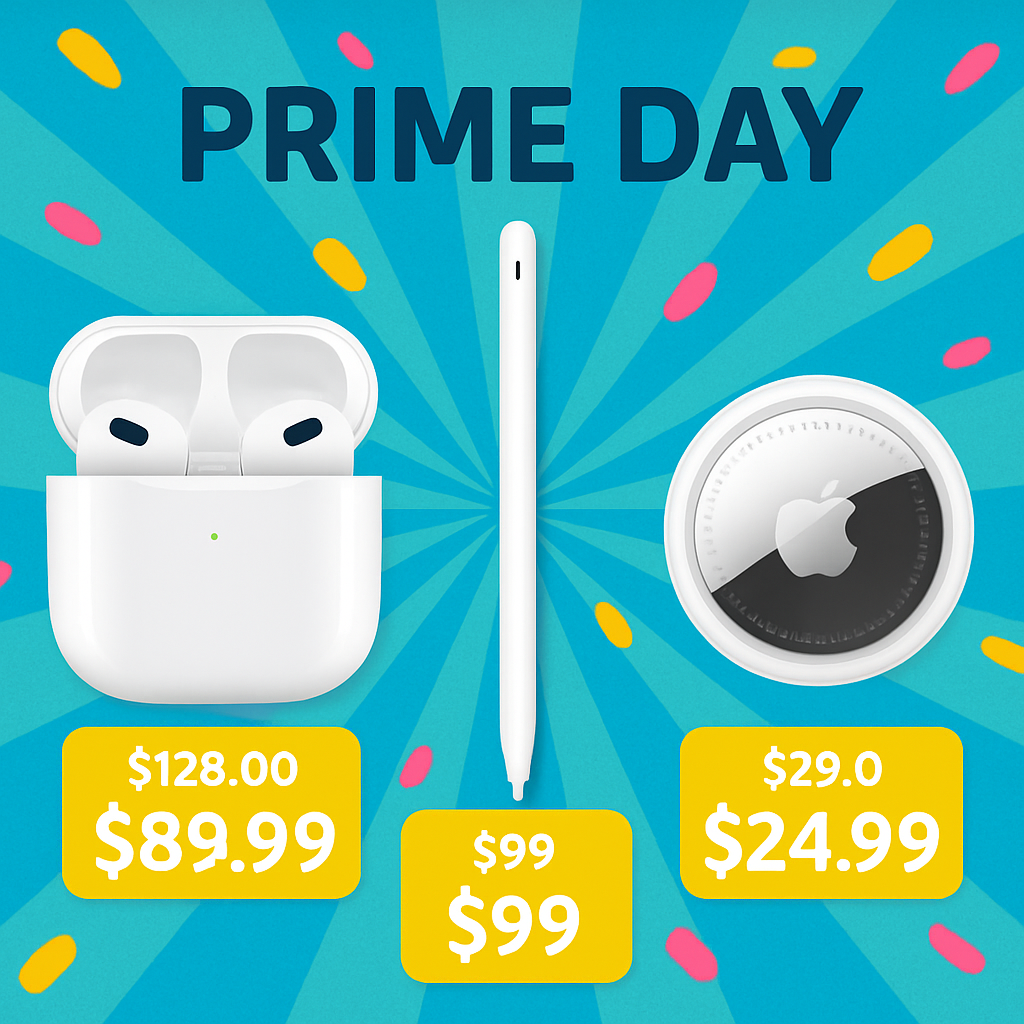 Top Apple Prime Day Deals Under $100