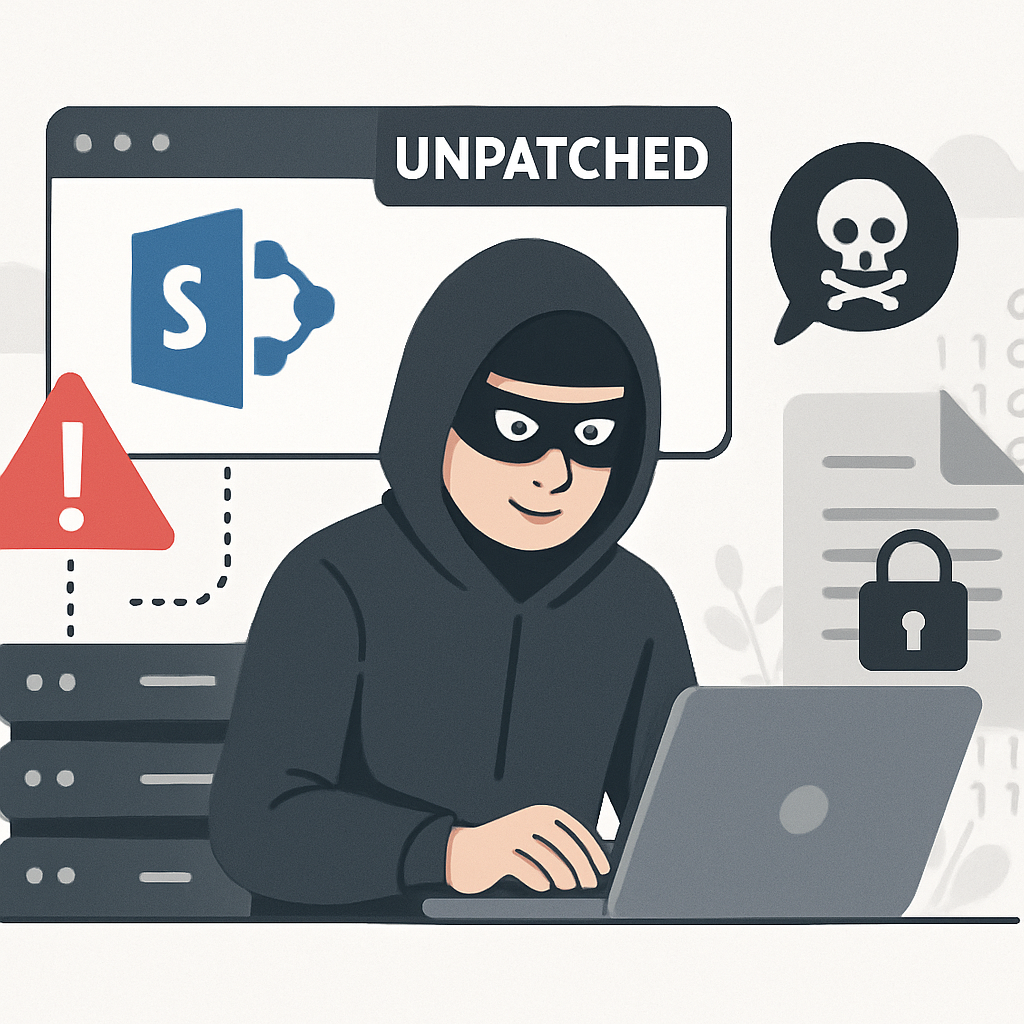 Hackers Exploit Unpatched SharePoint Servers to Deploy Ransomware and Backdoors
