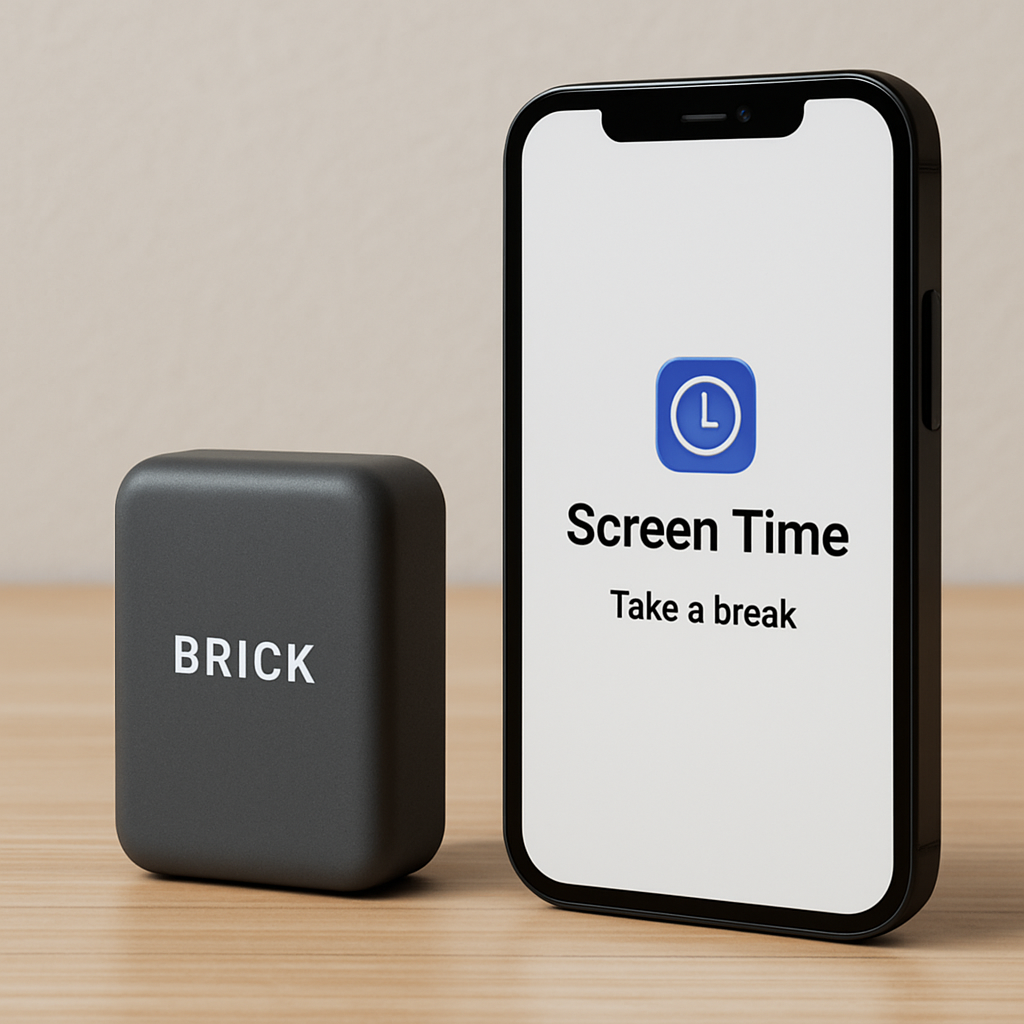 Brick Device Helps Users Reduce Screen Time
