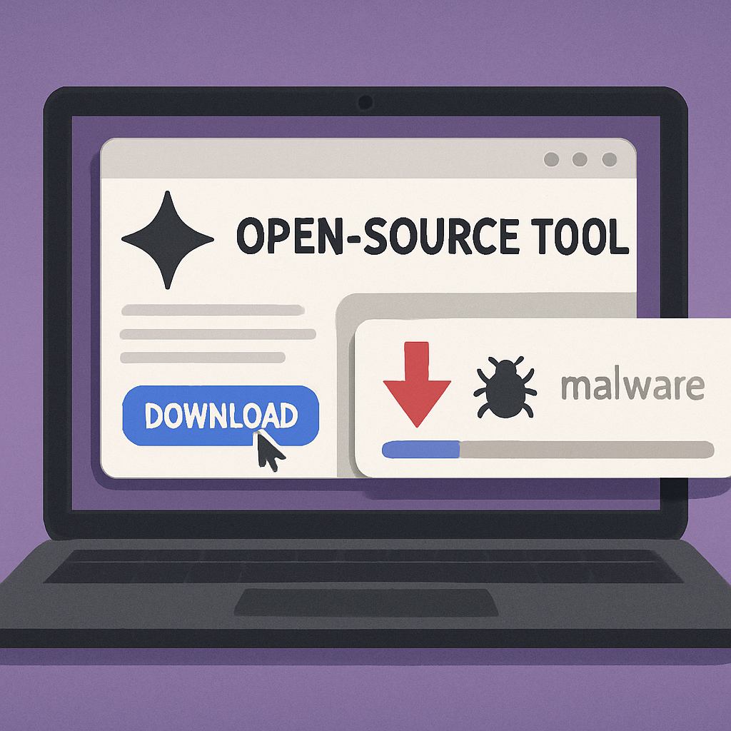 Malicious Sites Mimic Open-Source Tools to Distribute Malware
