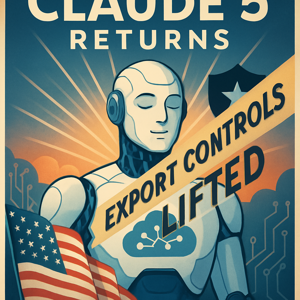 Claude Fable 5 Returns as US Lifts Export Controls on Anthropic