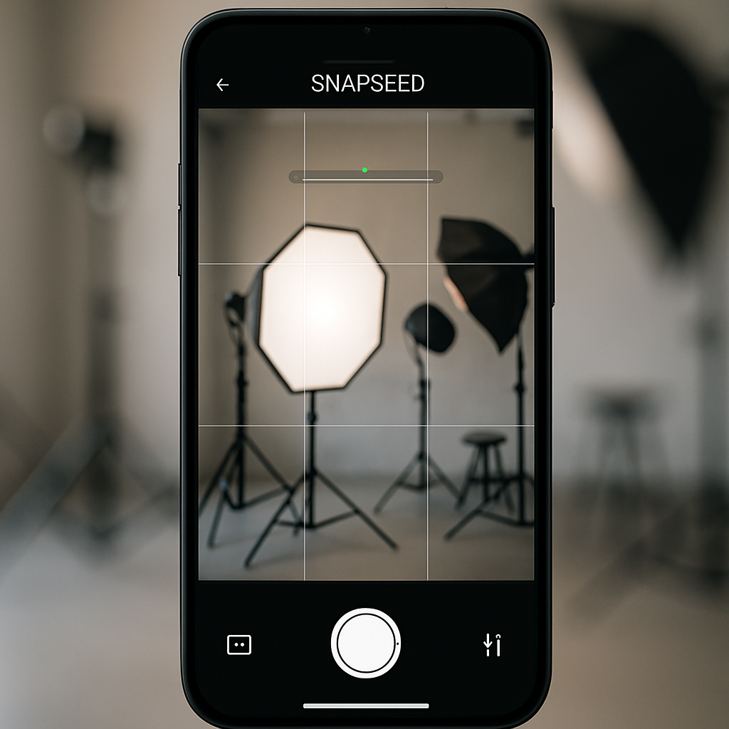 Snapseed Camera for Android Introduces Grid Lines and Leveling Features