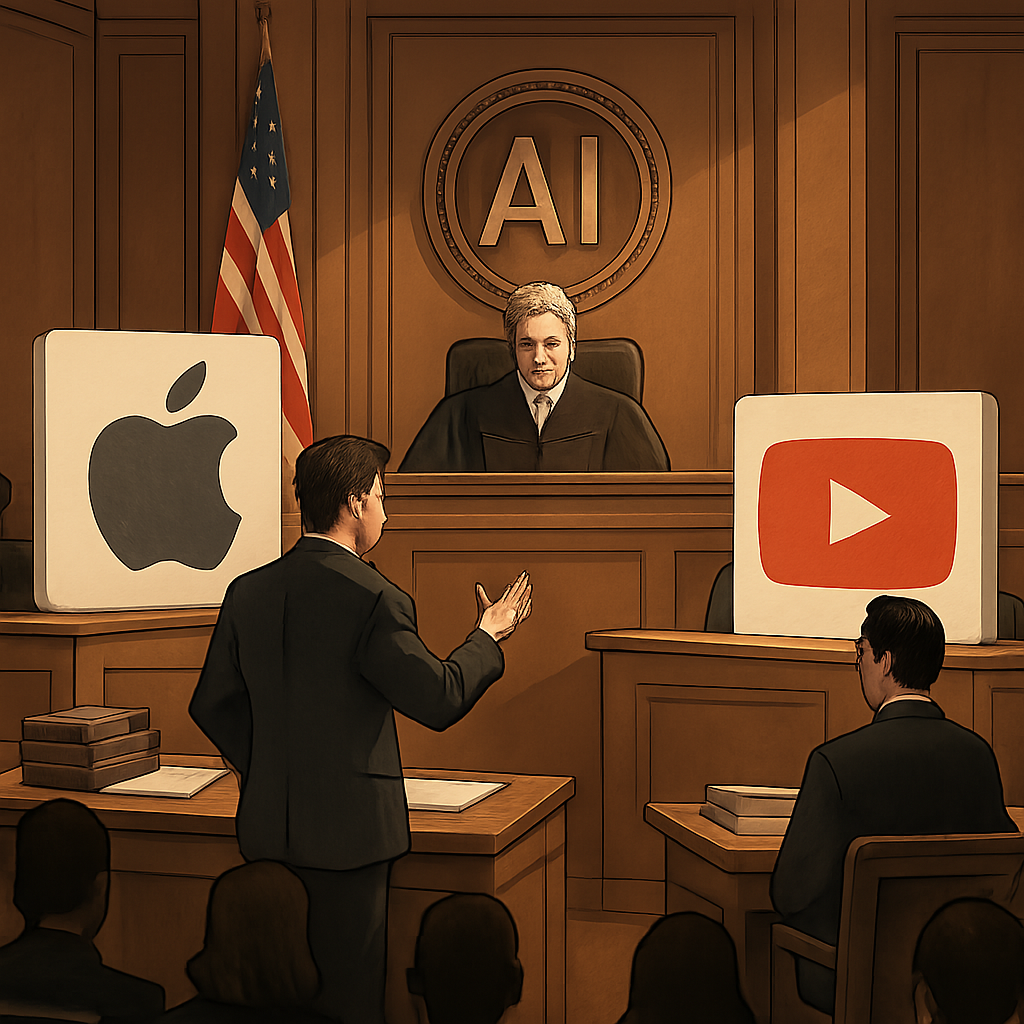 Apple Seeks Dismissal of YouTube AI Training Lawsuit