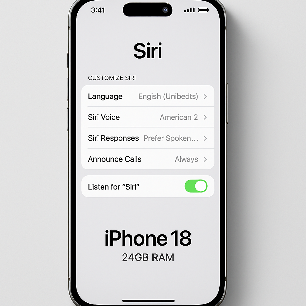 iPhone 18’s 9GB RAM Falls Short for Key iOS 27 Features