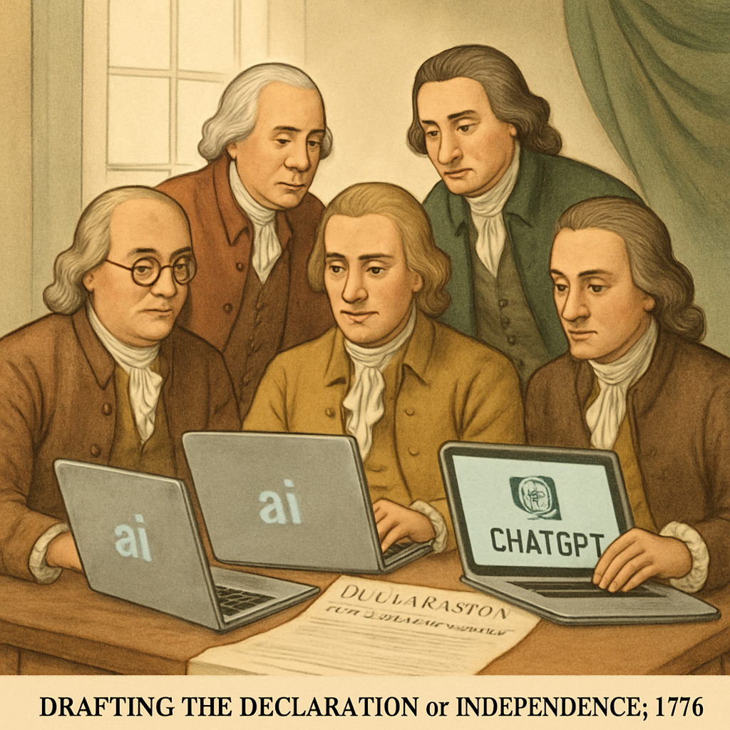 Google’s AI Reimagines the Declaration of Independence