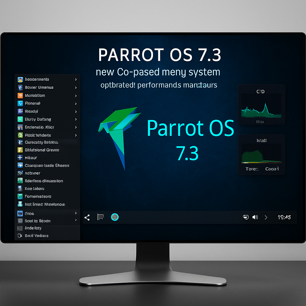 Parrot 7.3 Enhances Performance with CPU Optimizations and New Menu System