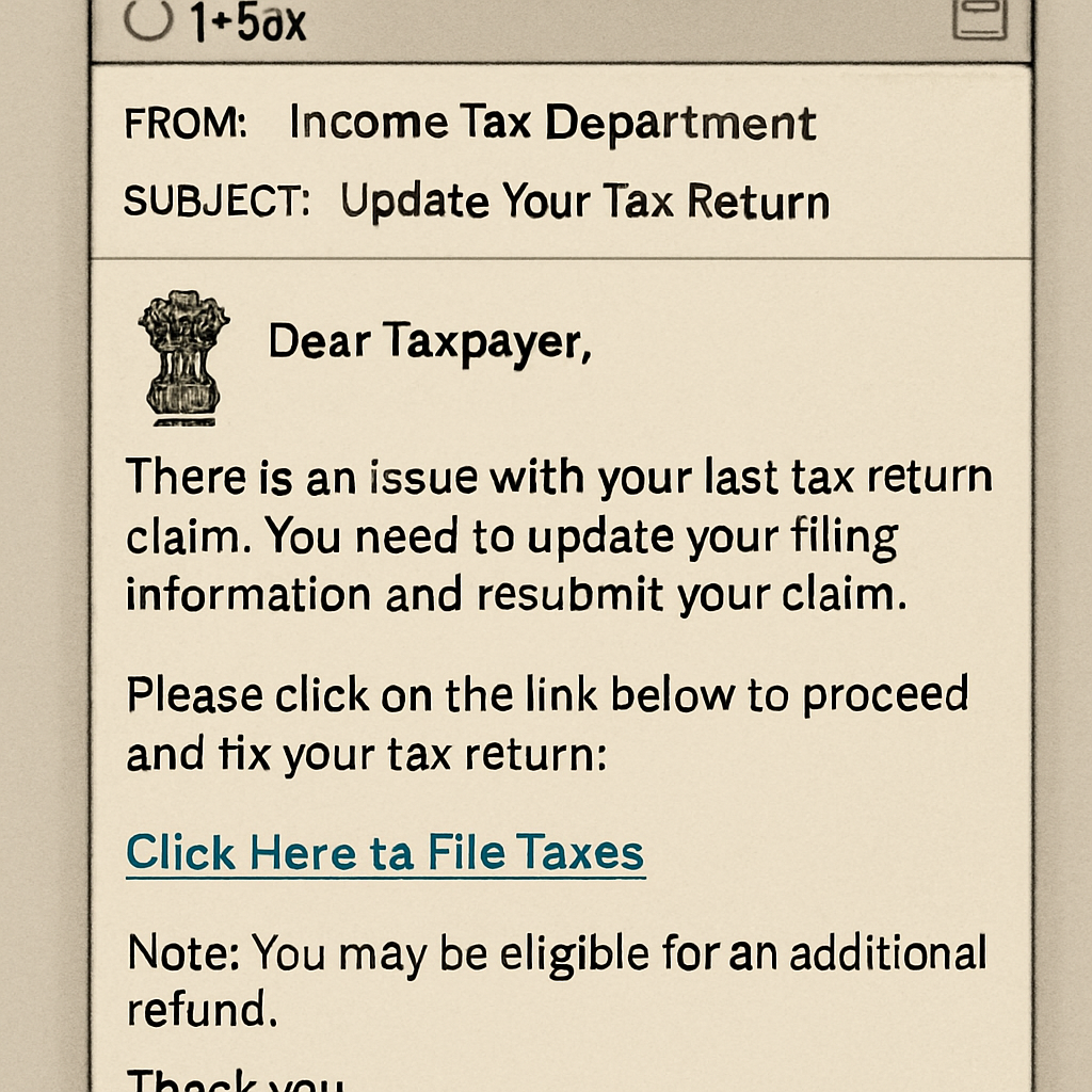 Chinese Hackers Target Indian Taxpayers with Fake Tax Utility