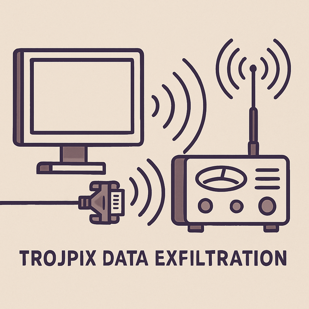 TrojPix Attack Enables High-Speed Data Exfiltration from Air-Gapped Systems