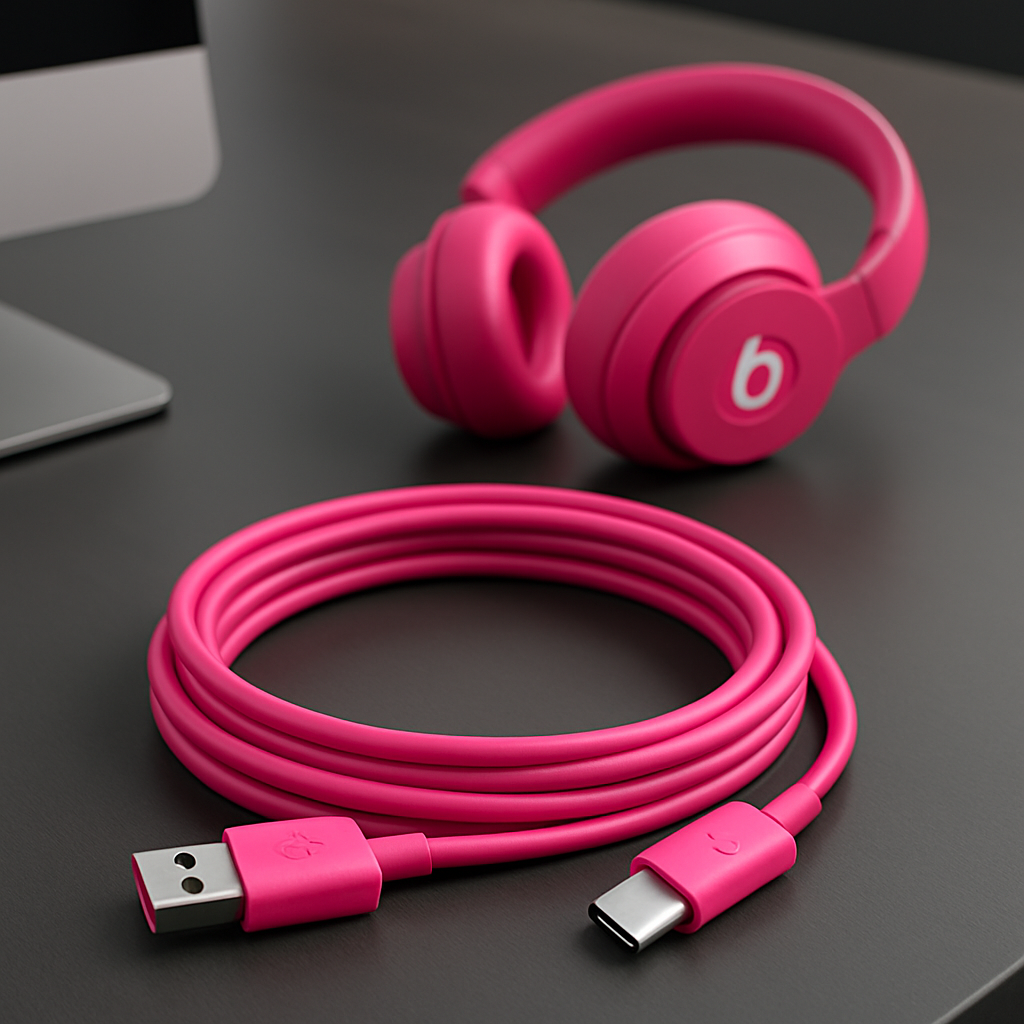 Beats Introduces ‘Power Pink’ Charging Cables