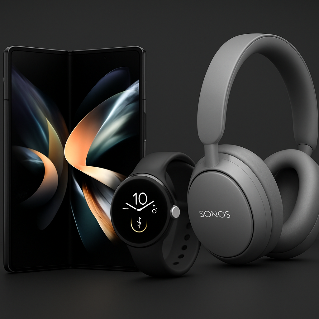Major Discounts on Galaxy Z Fold 7, Pixel Watch 4, and Sonos Ace Headphones