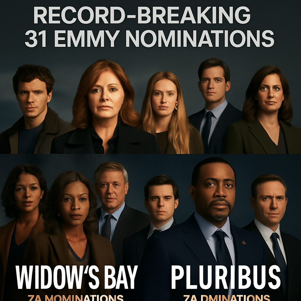 Apple TV+ Breaks Records with ‘Widow’s Bay’ and ‘Pluribus’ Emmy Nominations