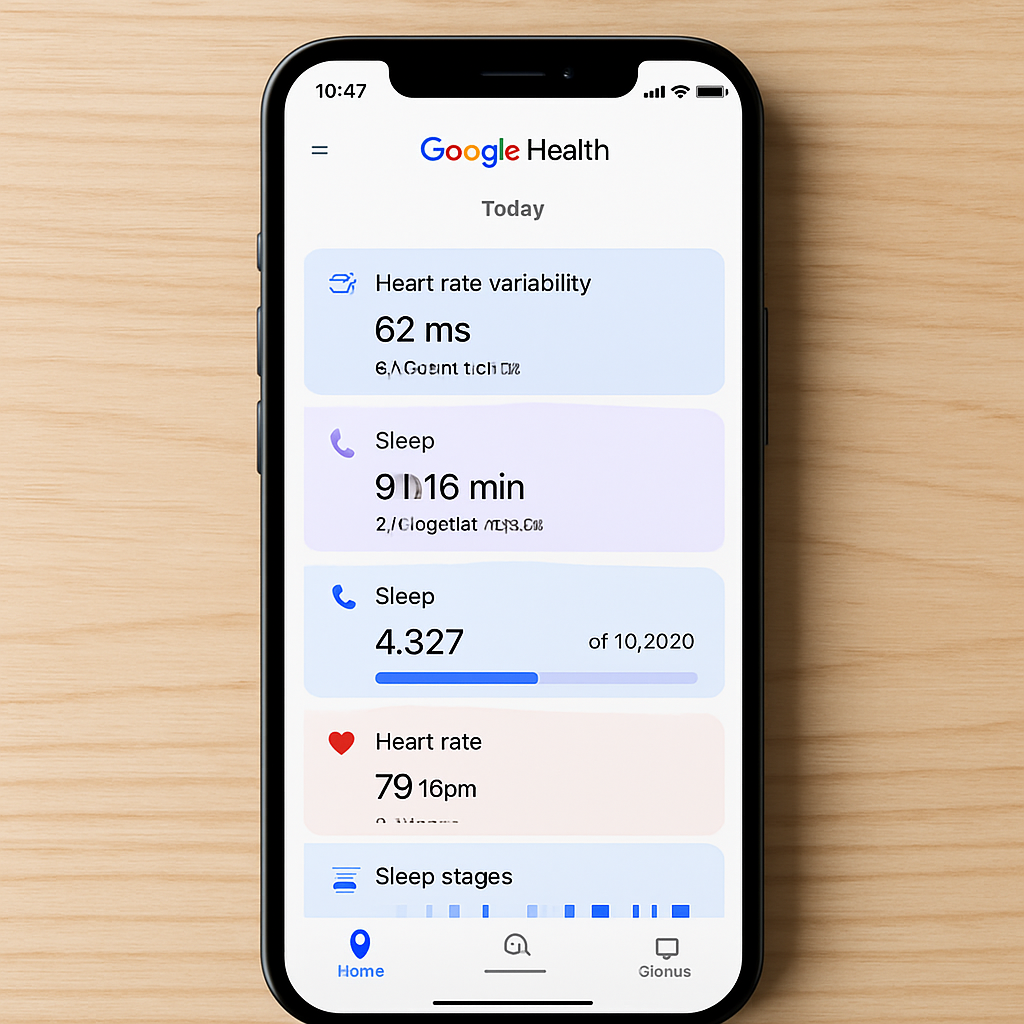 Google Health 5.03 Enhances Metrics and Sleep Tracking