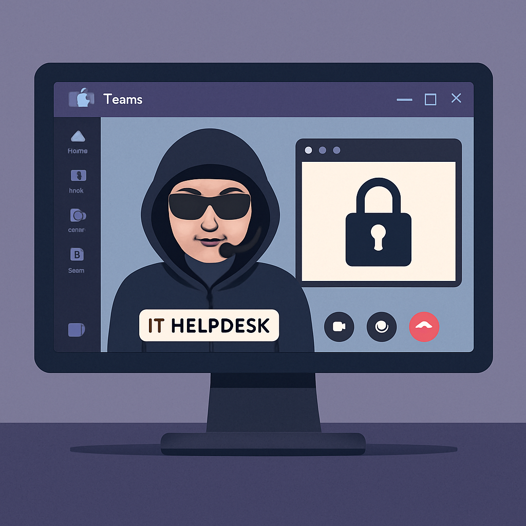Hackers Exploit Microsoft Teams by Impersonating IT Helpdesk