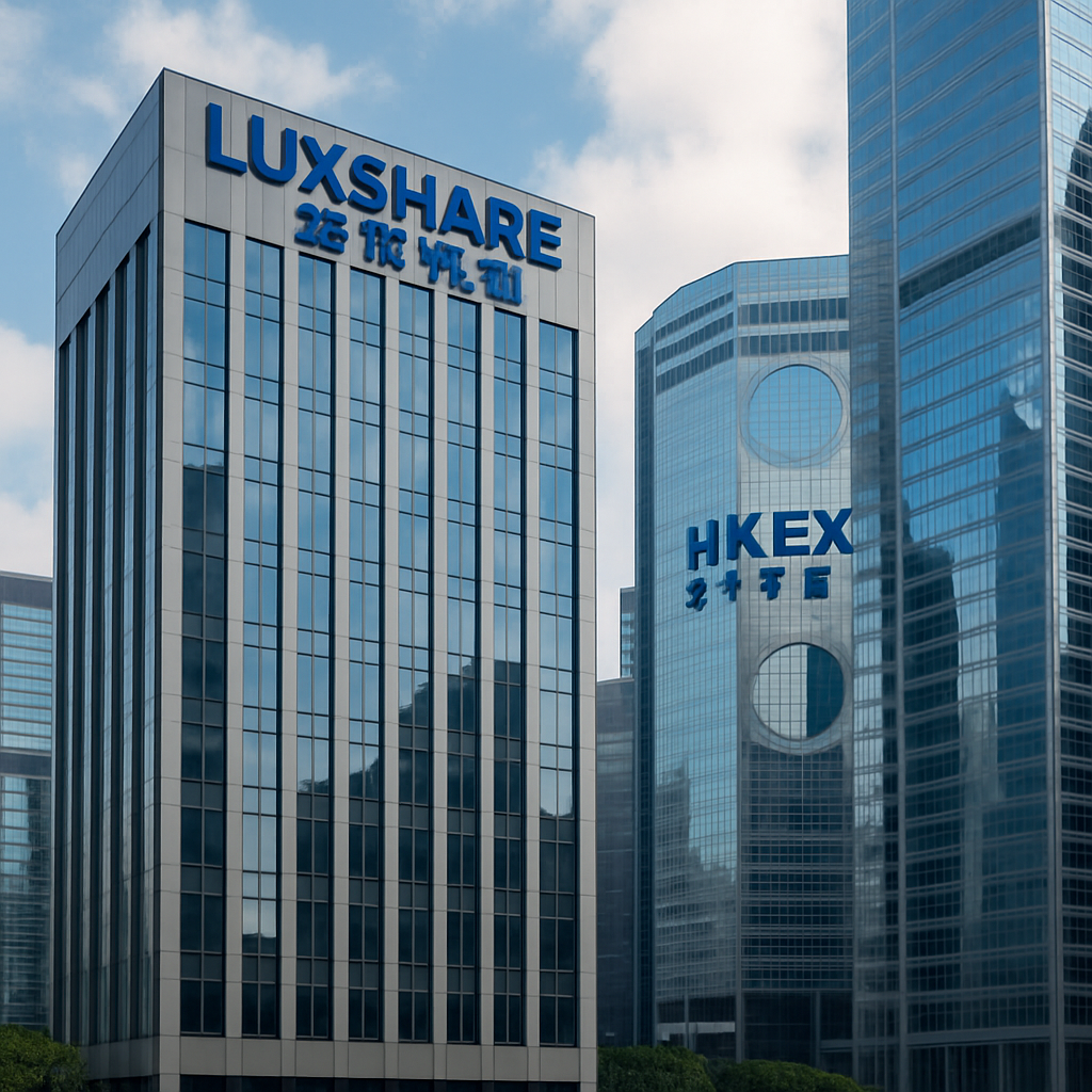 Luxshare’s Hong Kong IPO Raises $3.09B, Shares Dip 4% on Debut