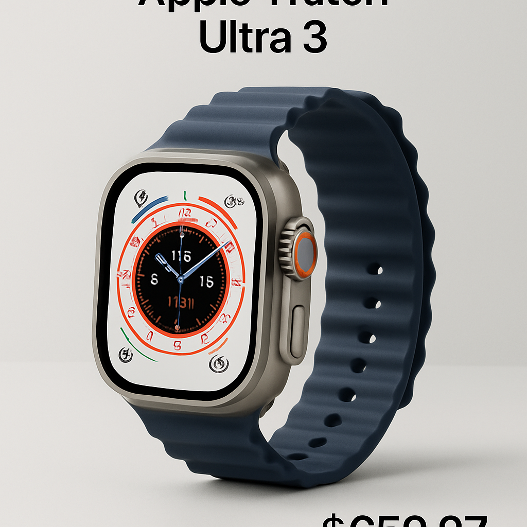 Apple Watch Ultra 3 Now $659 on Amazon – Act Fast!