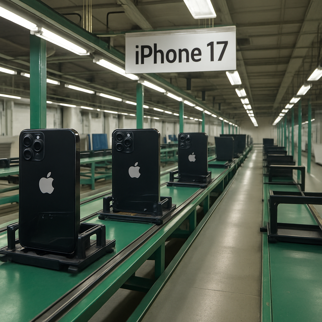 Apple Reduces iPhone 17 Production Amid Rising Costs