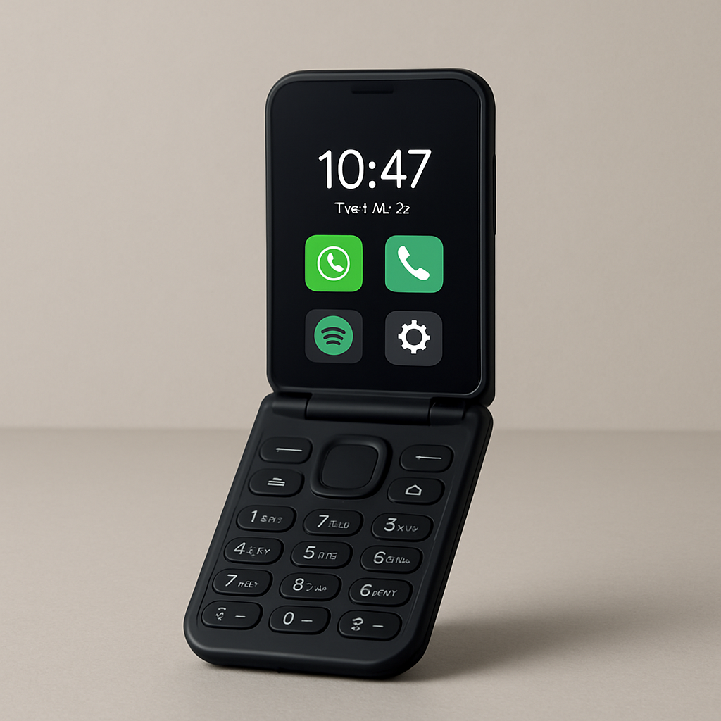 Dumb Co’s Hacked Flip Phone Offers a Digital Detox Alternative