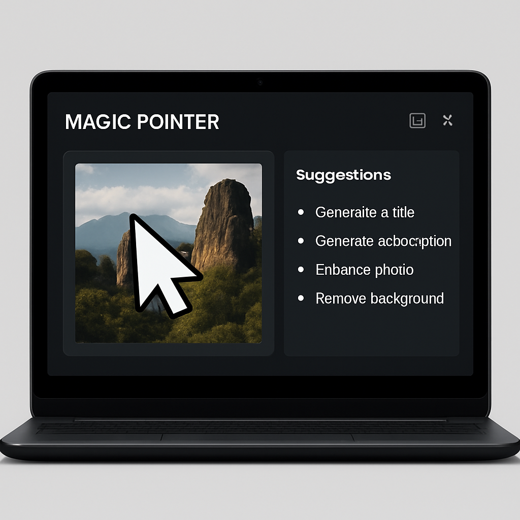Google Releases ‘Magic Pointer’ App for Googlebooks