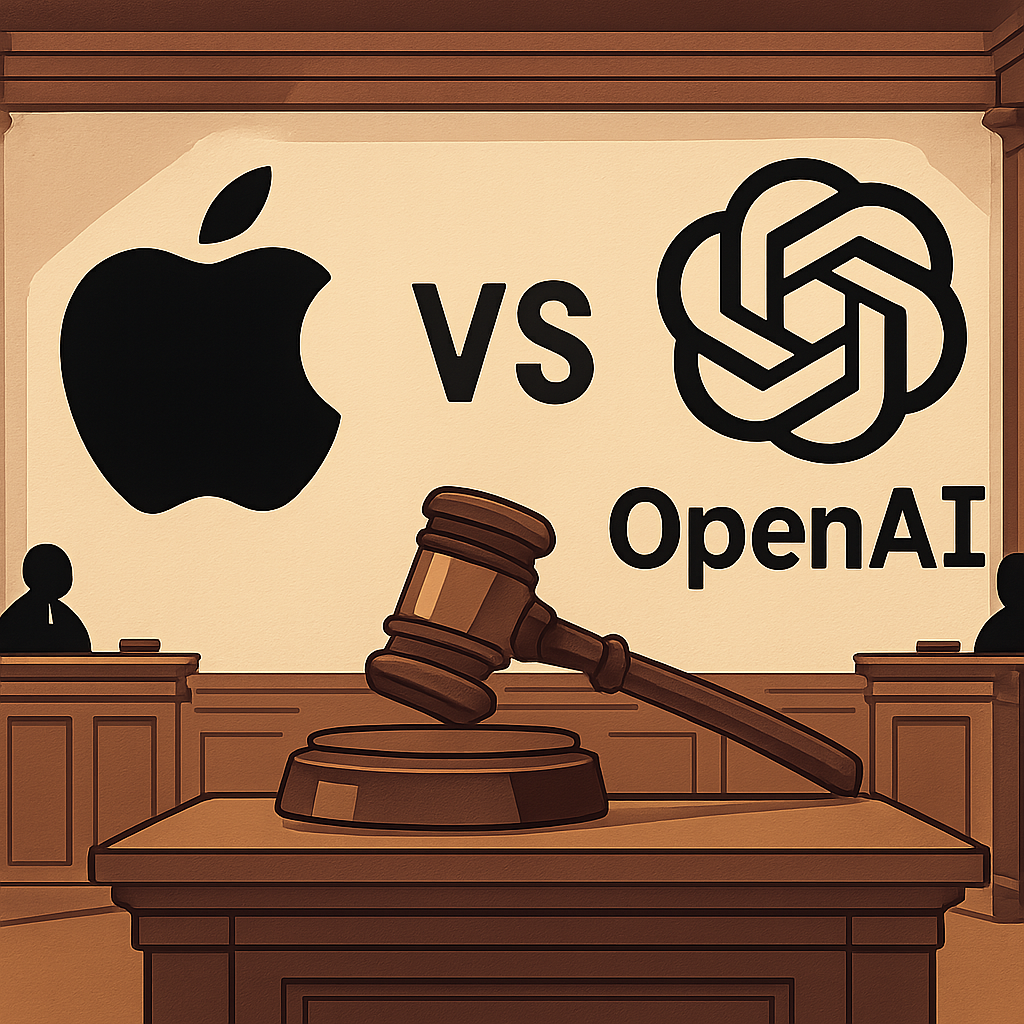Apple Sues OpenAI and Former VP Over Trade Secret Theft