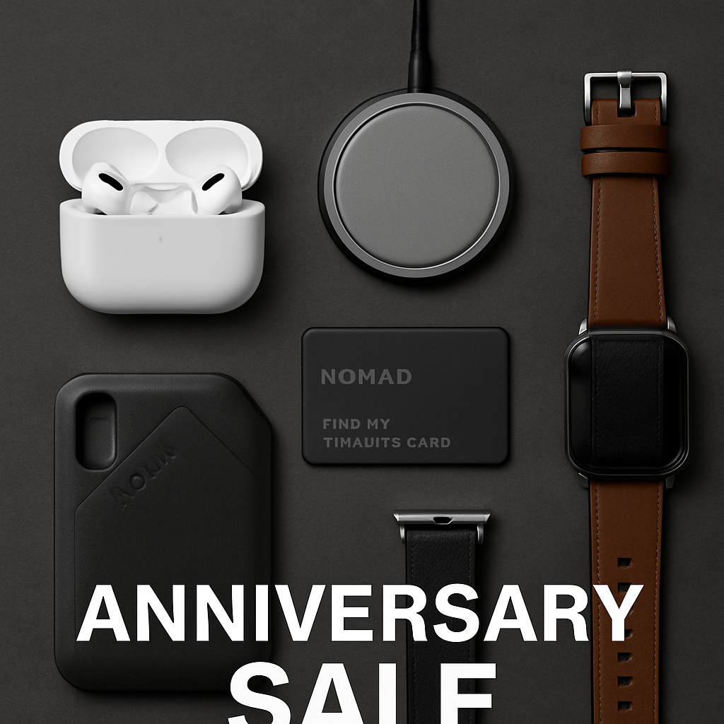 Nomad’s Anniversary Sale: Discounts on AirPods Pro 3, MagSafe Chargers, and More