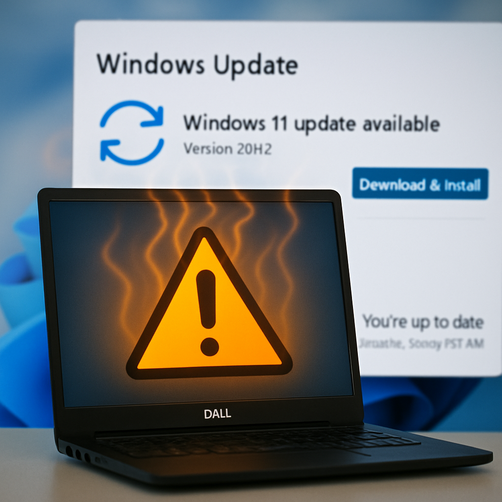 Microsoft Confirms Dell Laptops Face Shutdowns After July Windows Update