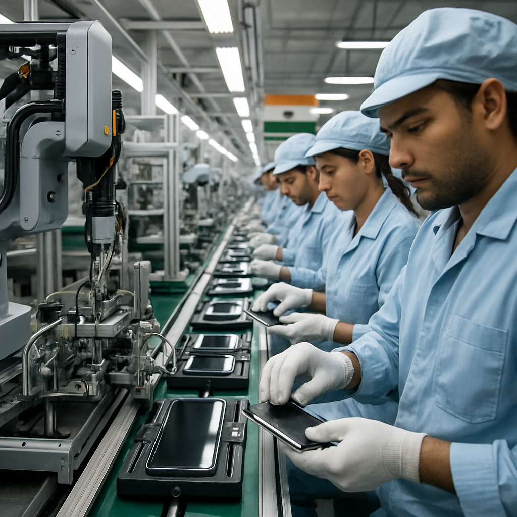 India Invests Billions to Challenge China’s Smartphone Manufacturing Dominance