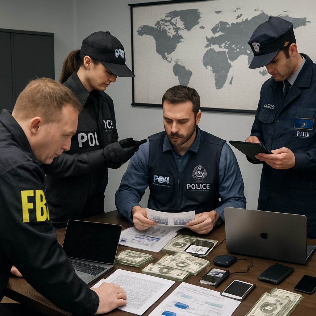 Police Dismantle Global Investment Fraud Network